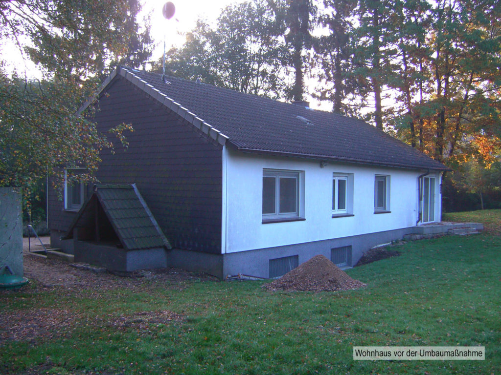 Umbau Einfamilienhaus 1