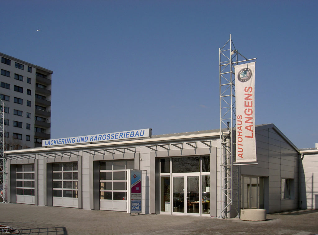 Fassadenerneuerung ŠKODA Werkstatt 0
