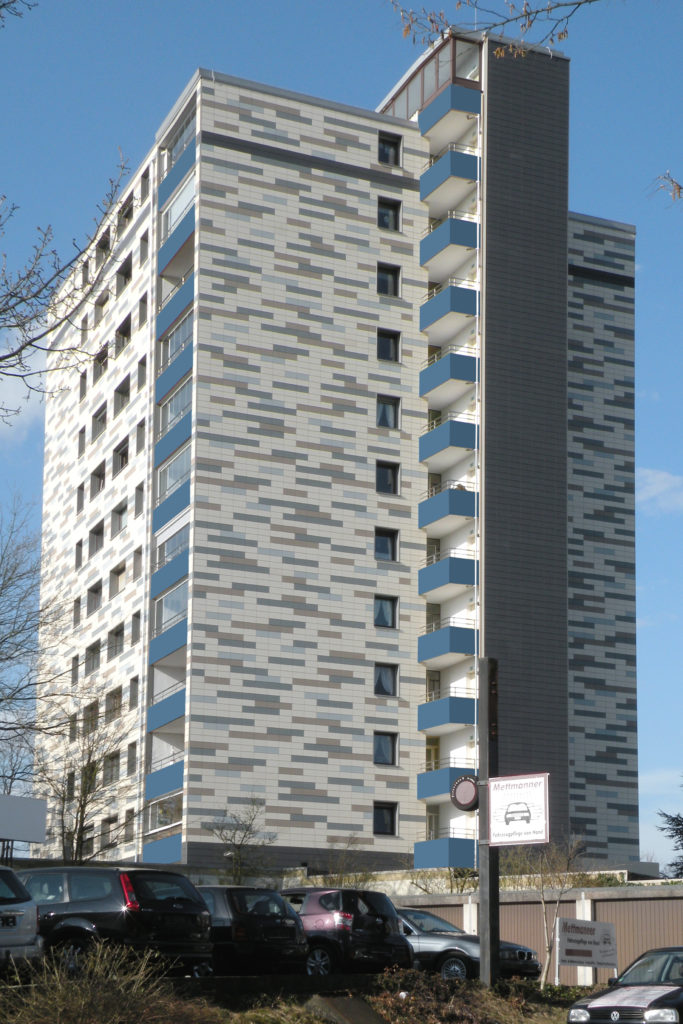 Fassadensanierung Hochhaus 1