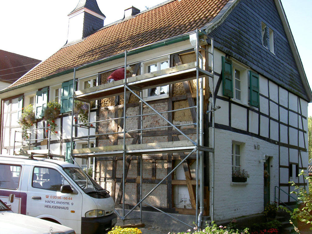 Sanierung Fachwerkfassade 3