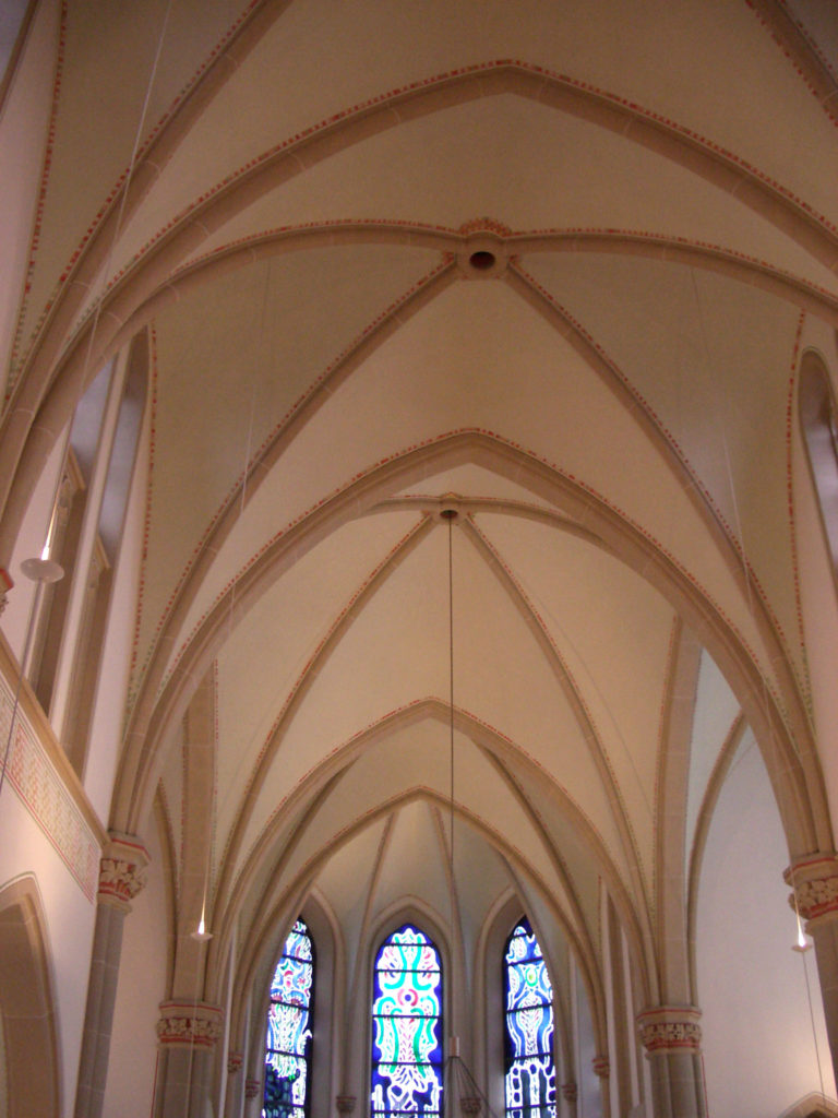 Innenputzsanierung Pfarrkirche St. Suitbertus 2